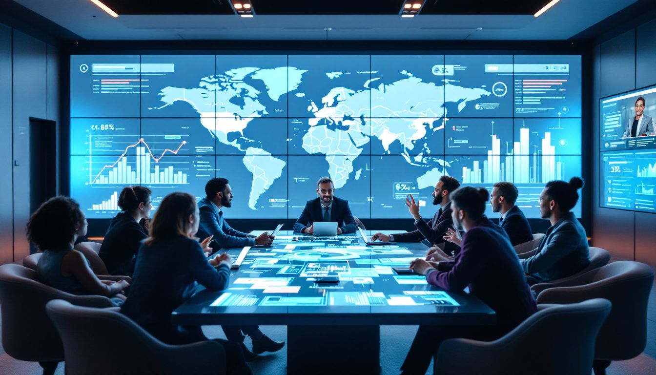 A marketing strategy session for a VoIP reseller business.